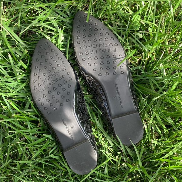 {Adrienne Vittadini} Black cut out flats - Picture 4 of 4